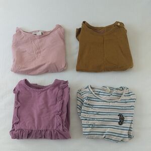 Bundle Of Girl's Long Sleeve Tshirts